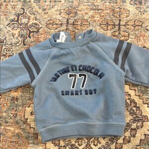 Tartine et chocolat baby Blue Kids Sweatshirt 1
